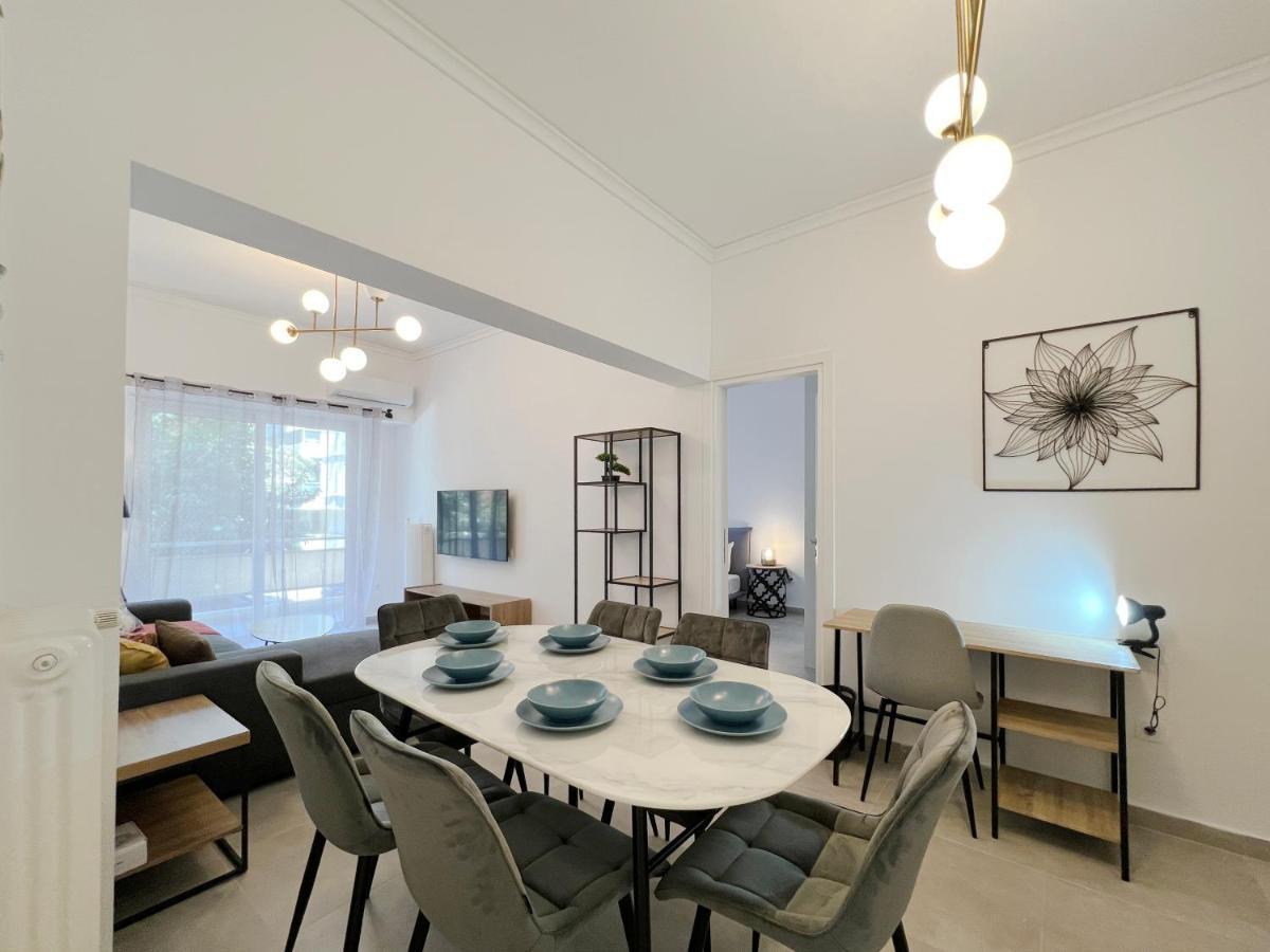 Апартаменты Mouson Modern 80Sqm Apt Next To Edem Beach Афины Экстерьер фото