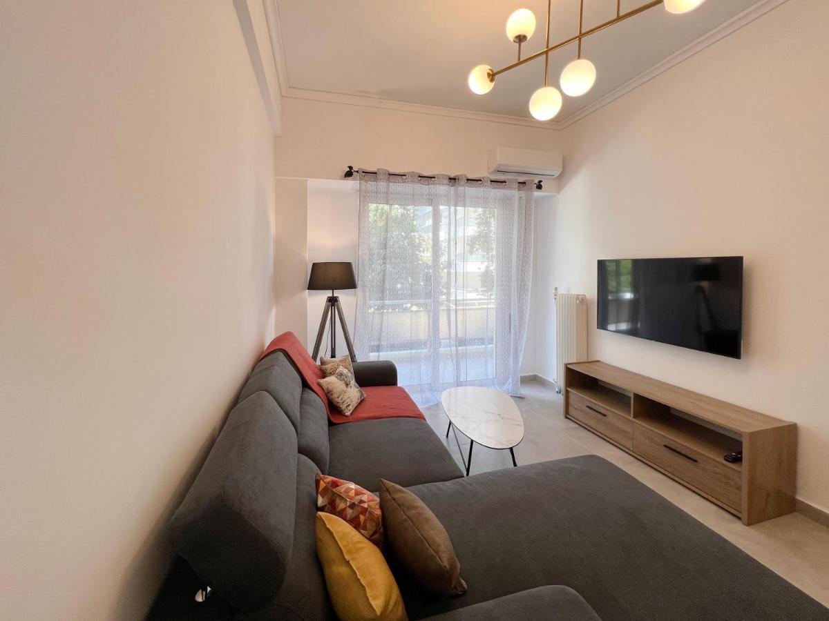 Апартаменты Mouson Modern 80Sqm Apt Next To Edem Beach Афины Экстерьер фото