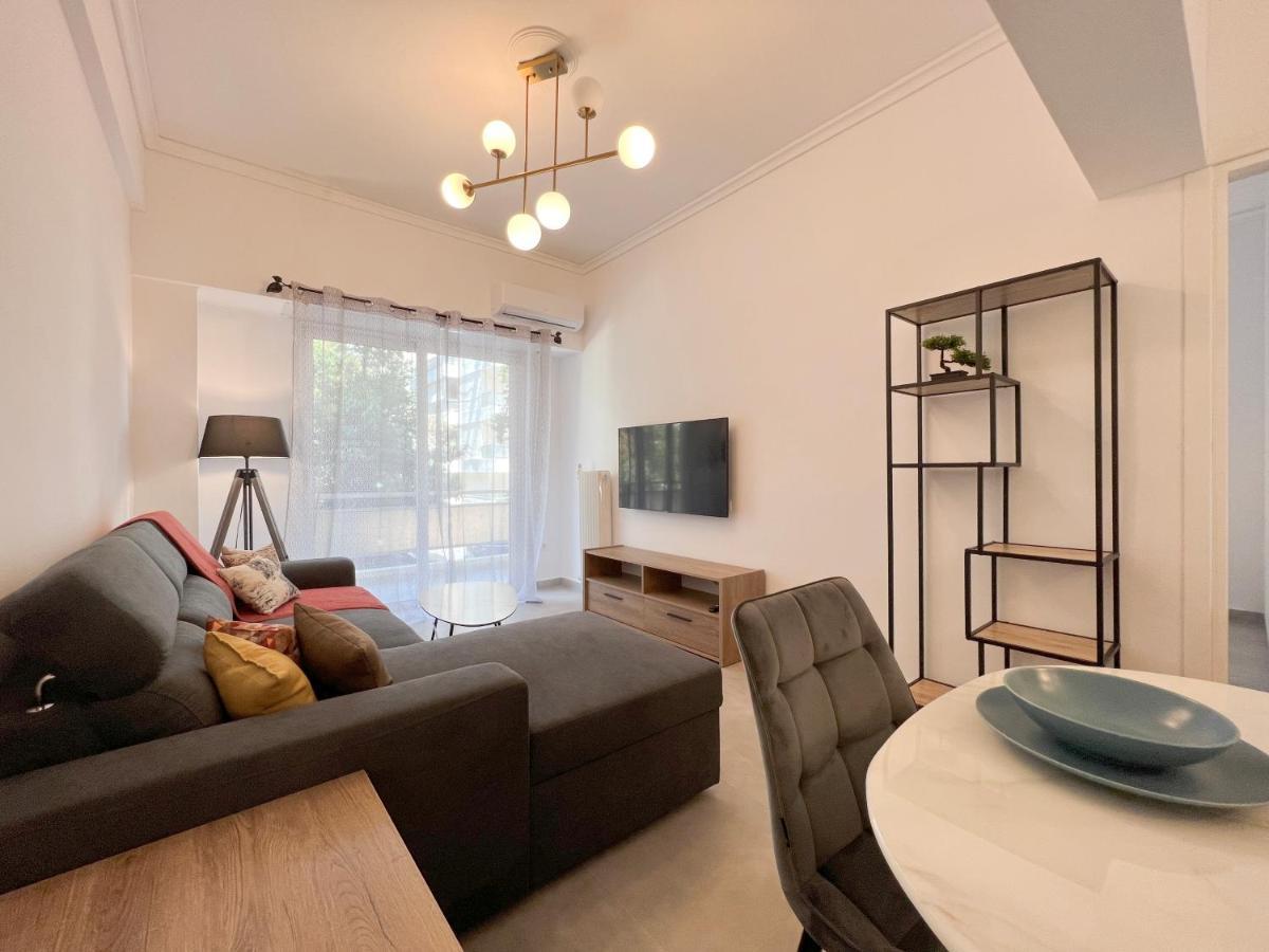 Апартаменты Mouson Modern 80Sqm Apt Next To Edem Beach Афины Экстерьер фото
