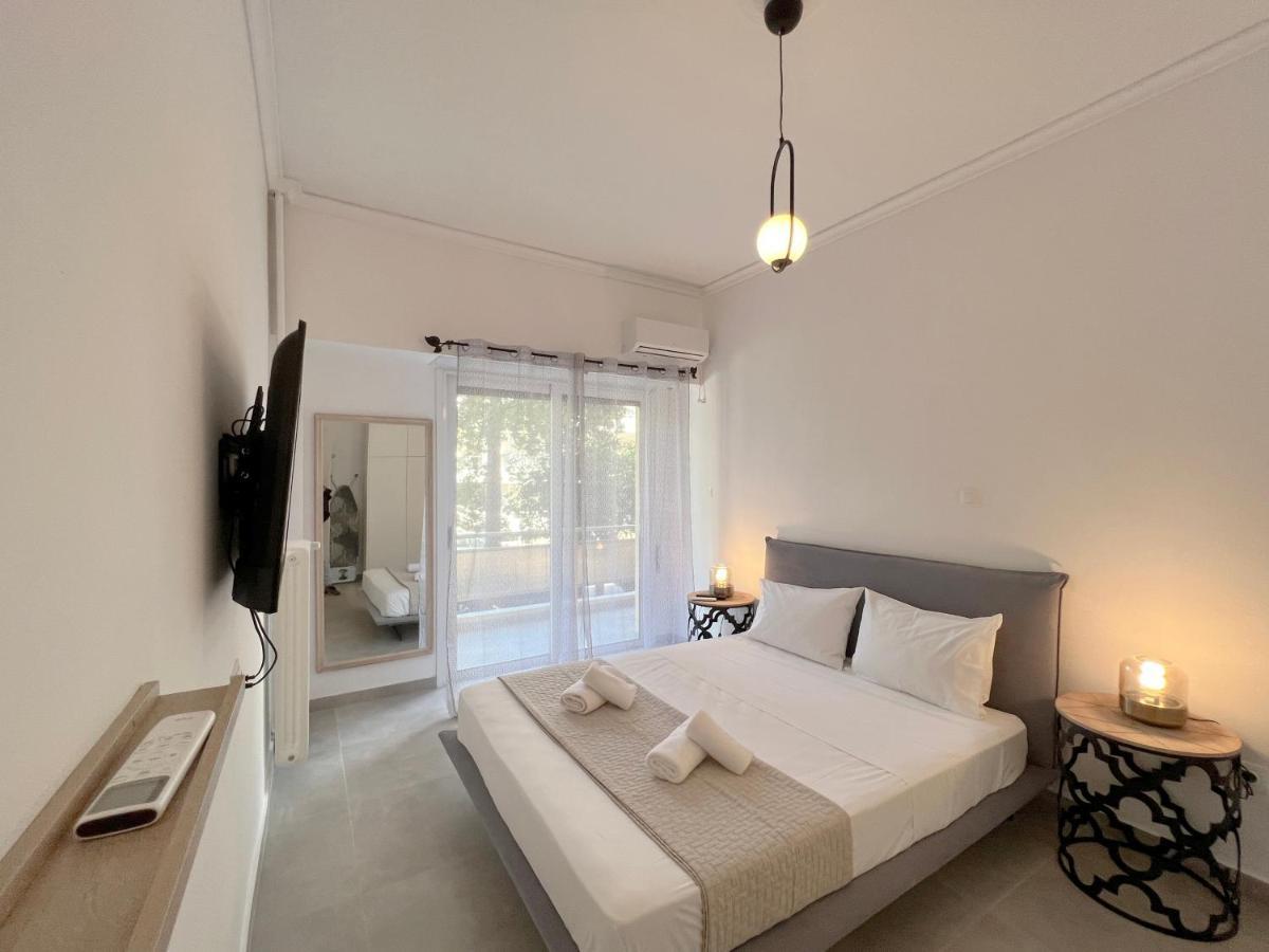 Апартаменты Mouson Modern 80Sqm Apt Next To Edem Beach Афины Экстерьер фото