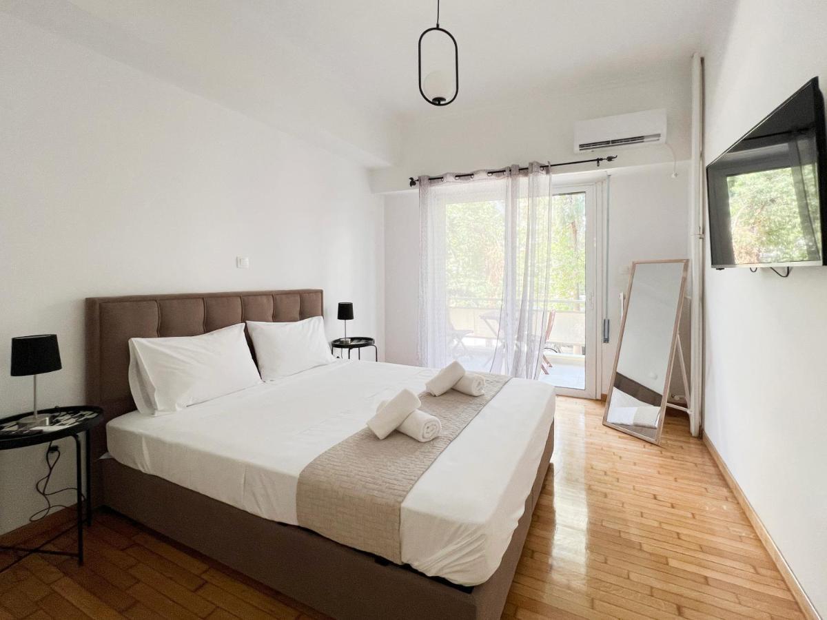 Апартаменты Mouson Modern 80Sqm Apt Next To Edem Beach Афины Экстерьер фото
